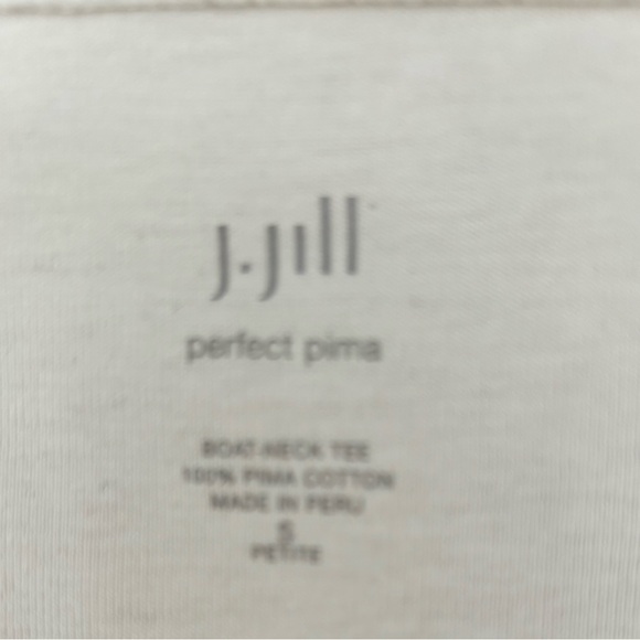 J.jill White Long Sleeve Top - Picture 3 of 3